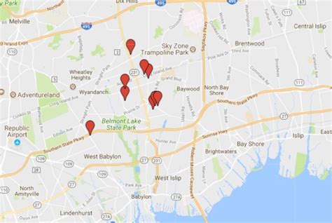 Sex Offender Map Deer Park North Babylon Homes To Be Aware Of Deer