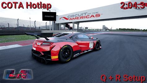 Honda Nsx Gt Evo Q R Setup Cota Share Your Car