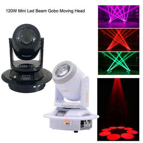 120W Mini LED Beam Gobo Moving Head Stage Lighting Beam Spotlight - LED ...