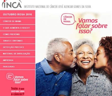 Hotsite Outubro Rosa 2016 Inca Instituto Nacional De Câncer