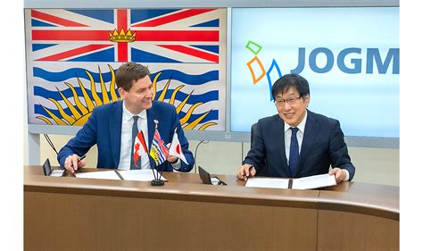 Jogmec And British Columbia Extend Collaboration In Hydrogen Ammonia