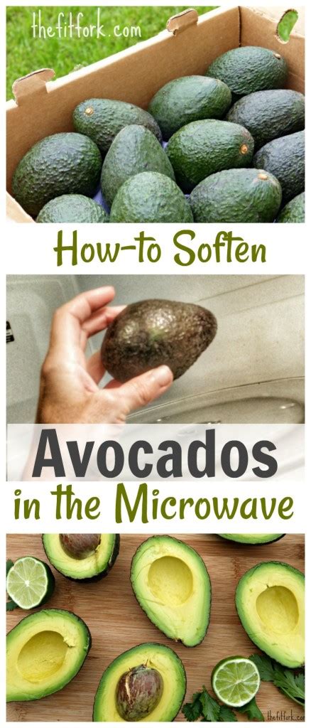 How To Soften An Avocado In The Microwave Thefitfork