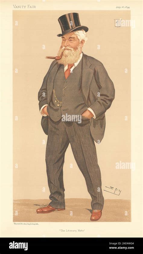 VANITY FAIR SPY CARTOON Sir John Dugdale Astley The Literary Mate