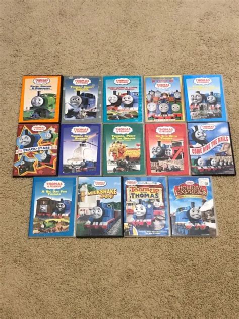 Thomas And Friends Dvd Lot Of All Slimcase Dvds Very Good