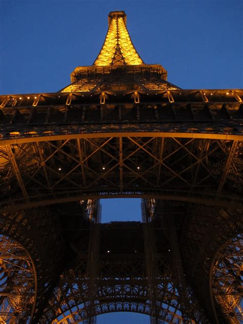 Free Images : light, paris, france, evening, landmark, the eiffel tower