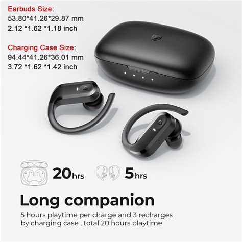 Soundpeats S5 Wireless Earbuds Bt 50 Headphones With Touch Control