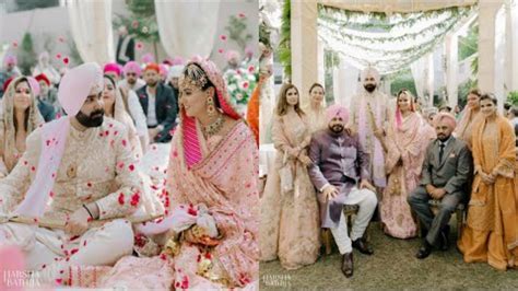 Navjot Singh Sidhu Son Karan Sidhu Inayat Randhawa Wedding Video YouTube