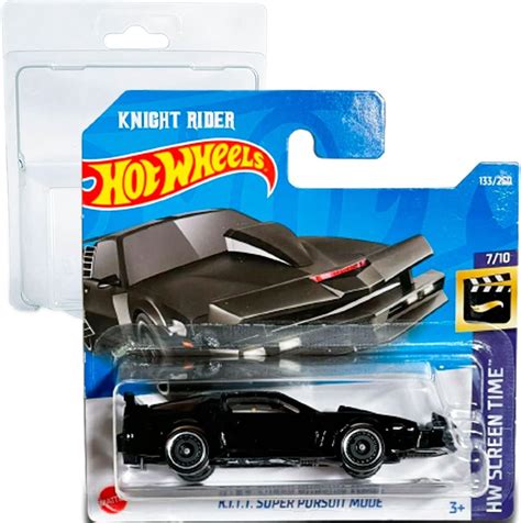 Hot Wheels Kitt Super Pursuit Mode HW Screen Time 7 10 Night Rider 133 250 2022 Short Card