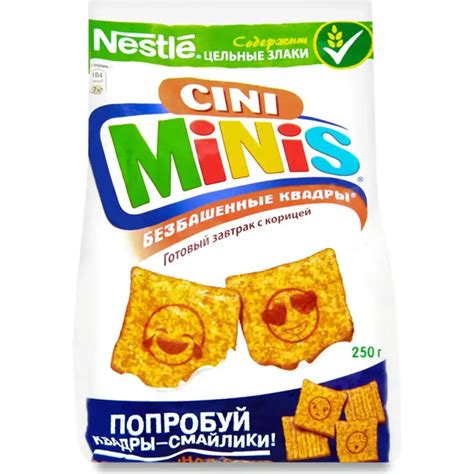Сухой завтрак NESTLE CINI-MINIS со вкусом корицы 250 г купить онлайн ...