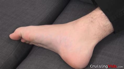 Gay Dude Sniffing His Own Feet