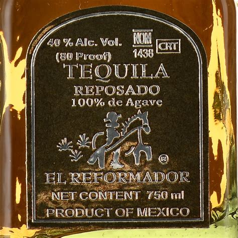 Tequila El Reformador Reposado - купить текилу Эль Реформадор Репосадо ...