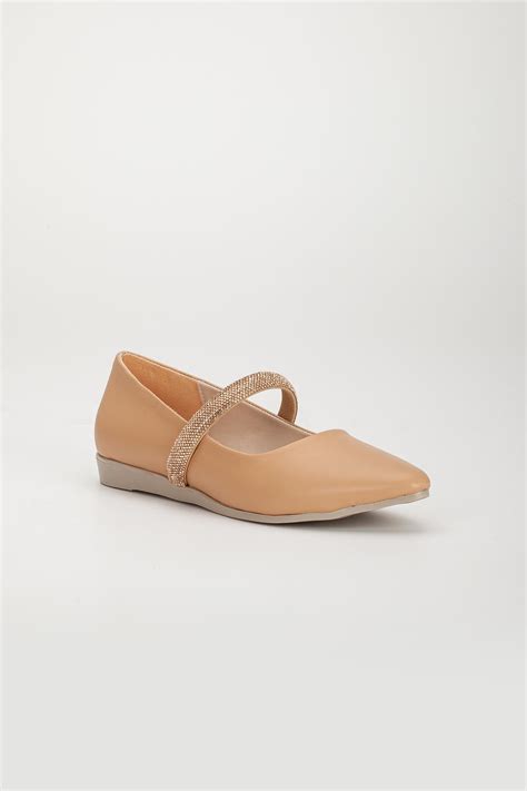 Kalın tek Sıra Taşlı Cilt Nude Kadın Babet