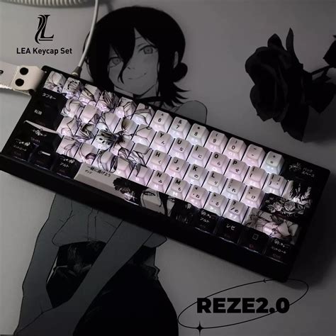 Колпачки для клавиш механической клавиатуры REZ аниме | AliExpress