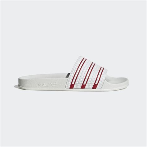 Adidas Adilette Slides White Adidas Philippines