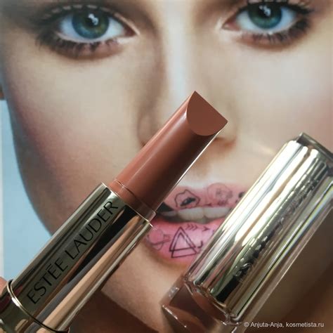 Кремовая помада Estee Lauder Pure Color Love Lipstick в оттенке Naked City Отзывы