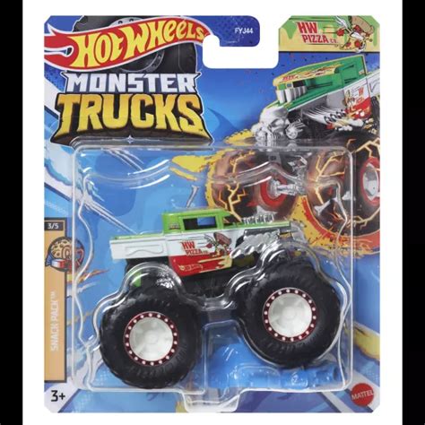 Hot Wheels Monster Trucks HW Pizza kisautó JatekBolt hu
