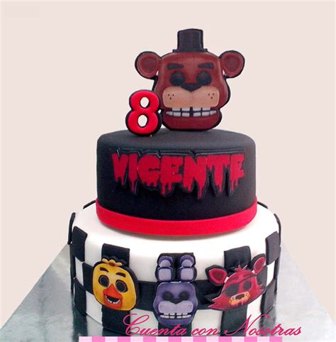 Torta Five Night at Freddys Torta Freddy Tortas Niños Tortas Cuenta