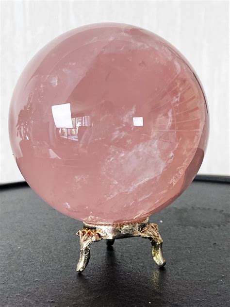 Rose Quartz Sphere Hq Spheres Balls Formed Stones Crystals