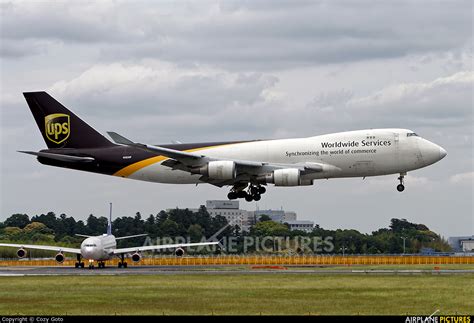 N582UP UPS United Parcel Service Boeing 747 400F ERF At Tokyo