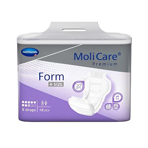 Molicare Premium Form Plus Size 8 Drops