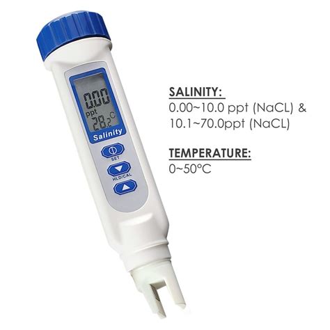 Digital Salinity Salt Meter Waterproof IP65 – Discount Instruments