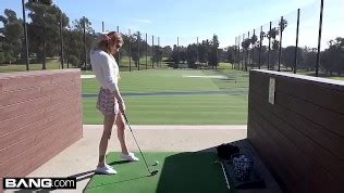 Nadya Nabakova Puts Her Pussy On Display At The Golf Course Free Porn Videos Youporn