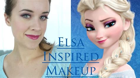 Queen Elsa From Frozen Inspired Makeup By Bethany Youtube