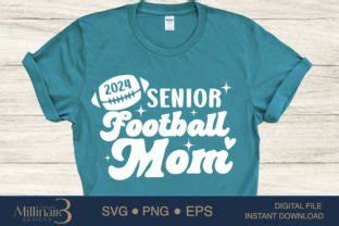 Senior Football Mom Svg Png Sublimat Graphic By Millionair Designs