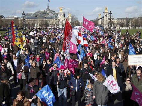 G1 Protesto contra casamento gay na França atrai milhares notícias em Mundo