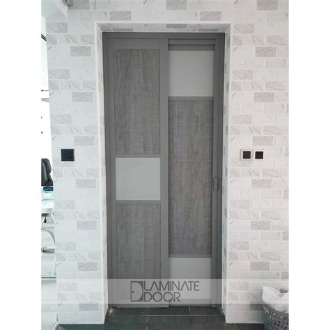 Aluminium Slide Swing Toilet Door Sd Hdb Toilet Door