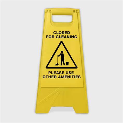 Closed For Cleaning Discount Safety Signs New Zealand