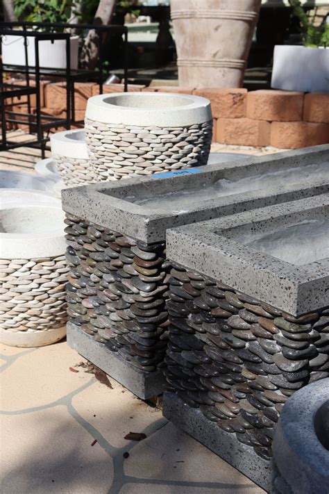 Stone Rectangle Planter – Palms of Bali