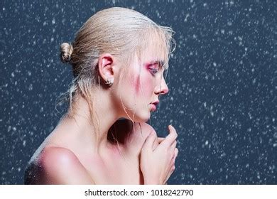 Pre Teen Boy Naked Screams Into Stock Photo Shutterstock