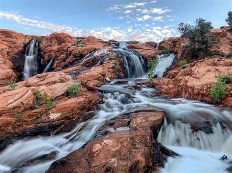 Gunlock falls, in Southern Utah near St. George. : r/hiking