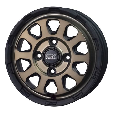 HOT STUFFホットスタッフ ホイール 本セット インチ B H MADCROSS RANGER マットブロンズ