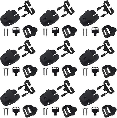 Set Spa Hot Tub Cover Broken Latch Repair Kit Replace Latches Clip Lock With Keys And