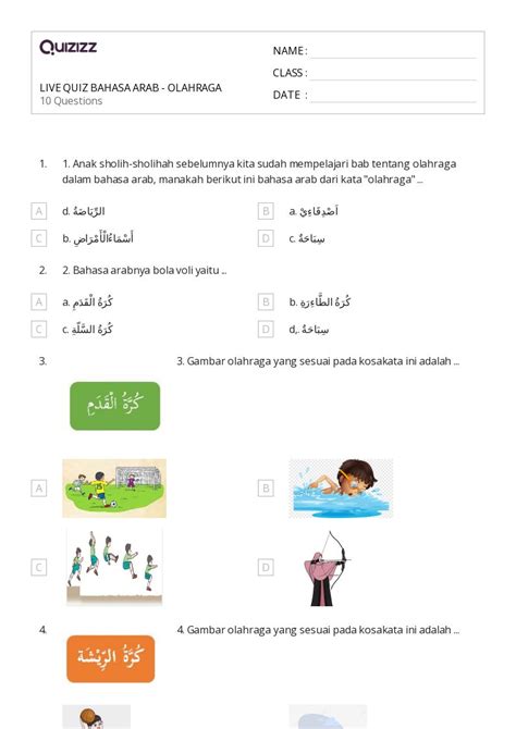 50 Lembar Kerja Bahasa Dan Kosakata Untuk Kelas 3 Di Quizizz Gratis