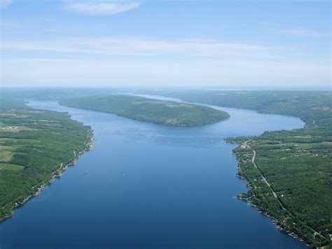 Keuka Lake, one of the Finger Lakes in upstate NY. Visit Penn Yan