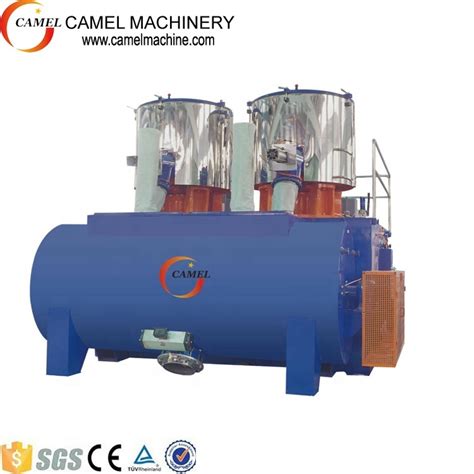 Plastic Raw Material High Speed Hot Mixer Machinery Vertical Or Horizontal Cooling Mixer For