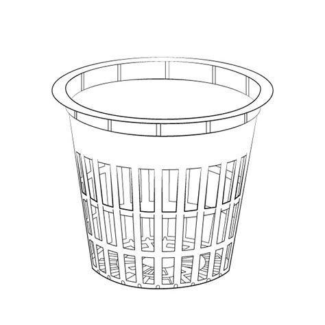 Салатный горшок 61 мм (Арт.8001)