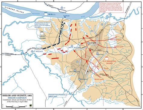 Shiloh Battle Map