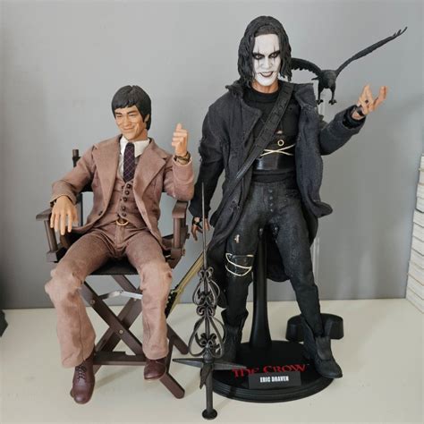 Cheap Hot Toys Bruce Lee Suit And The Crow Exclusive Hobbies Toys Toys Games On Carousell