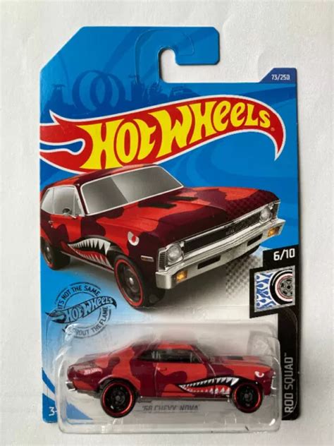 Hot Wheels Scale Rod Squad Chevrolet Nova Door Coupe