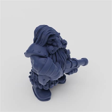 Hot Goblin Dwarf Rifle Pose B