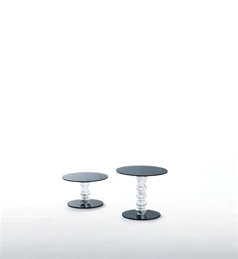 Calice Design Piero Lissoni Round Low Tables Available In Two Heights