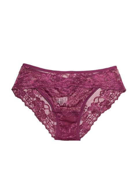 Calcinha Renda Pala Recorte Frontal Michelle Lingerie