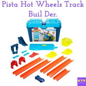 Pista Hot Wheels Caixa de Velocidade de Pistas Múltiplas Mattel Pistas de Brinquedo
