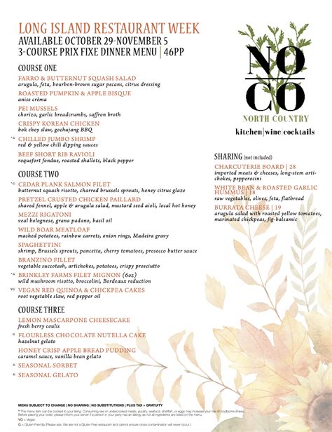 Long Island Restaurant Week - Messenger Papers