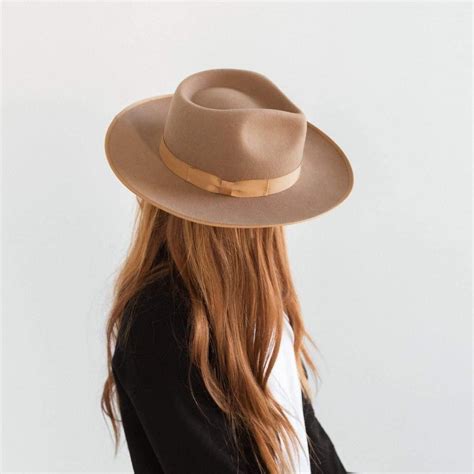 This Womens Rancher Hat Has A Brim And Crown Trimmed With Tonal