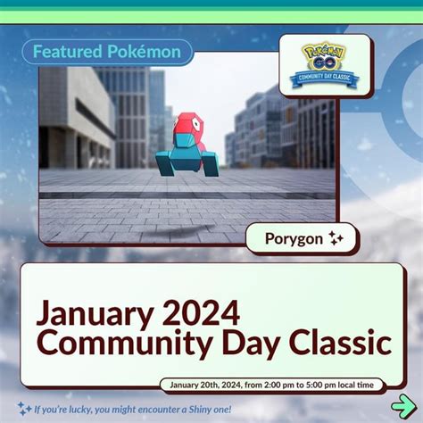 January 2024 Community Day Classic Infographic From Niantic R